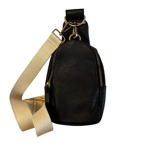 Urban Originals Vegan Black Crossbody Sling Bag | Anthropologie Exclusive